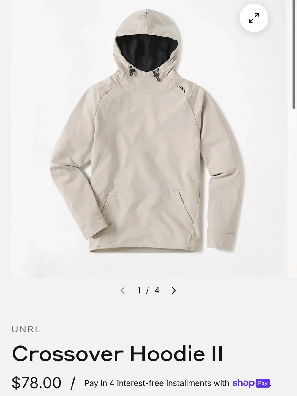 UNRL CROSSOVER HOODIE II